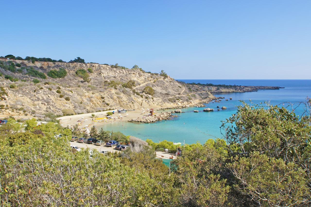 Amber - Coralli Beachfront Apartment Protaras Bagian luar foto